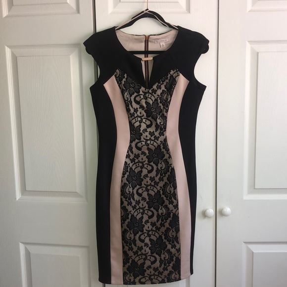 Dresses & Skirts - Black Lace and Rose Gold